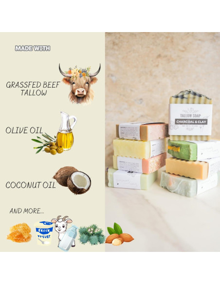 Jabones Naturales Sencillez Sofisticada - Leche de Cabra y Miel (2 unidades, 121.9 g) Jabones Naturales Sencillez Sofisticada - Leche de Cabra y Miel (2 unidades, 121.9 g)