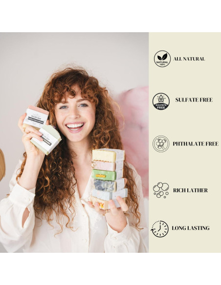 Jabones Naturales Sencillez Sofisticada - Leche de Cabra y Miel (2 unidades, 121.9 g) Jabones Naturales Sencillez Sofisticada - Leche de Cabra y Miel (2 unidades, 121.9 g)