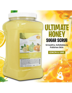 Exfoliante Corporal Spa Redi Azúcar Miel Limón Lima 3.63 kg 2