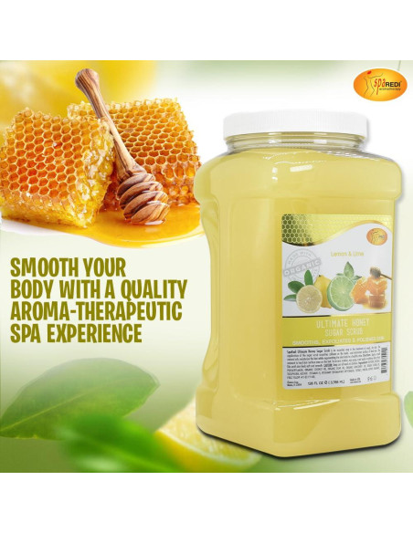 Exfoliante Corporal Spa Redi Azúcar Miel Limón Lima 3.63 kg
