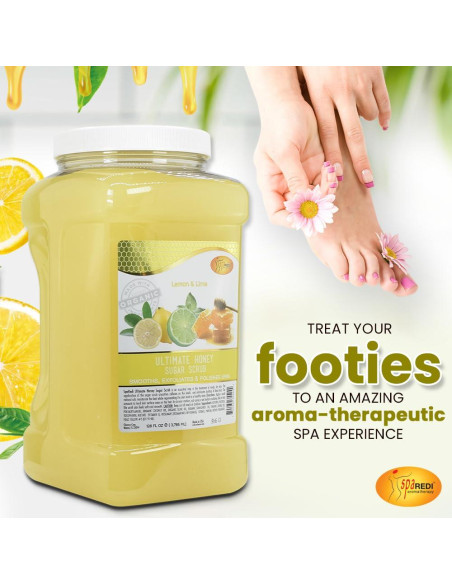Exfoliante Corporal Spa Redi Azúcar Miel Limón Lima 3.63 kg