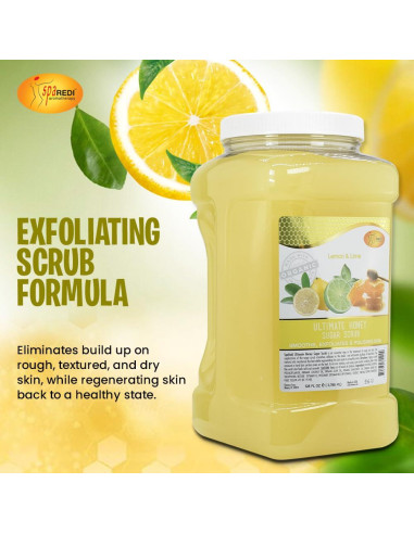 Exfoliante Corporal Spa Redi Azúcar Miel Limón Lima 3.63 kg