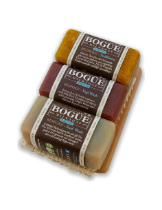 Set de Jabones de Leche de Cabra Bogue - 3 Barras Naturales