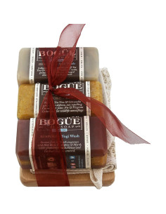 Set de Jabones de Leche de Cabra Bogue - 3 Barras Naturales 2
