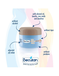 Crema de Almendra Becutan 100 ml - Hidratante Hipoalergénica 2
