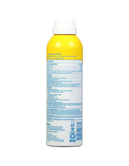 Protector Solar Spray Alba Botanica SPF 50 148 ml Resistente al Agua