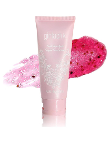 Exfoliante Facial de Azúcar Girlactik 80g - Superalimento Frutas