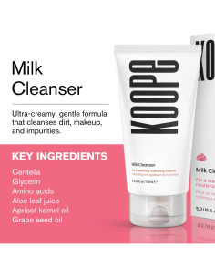 Koope Leche Limpiadora Facial 148 ml - Vegano, Sin Parabenos 2