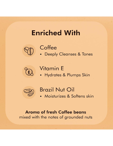 Gel de Ducha de Café mCaffeine 300ml | Hidratante y Vegano