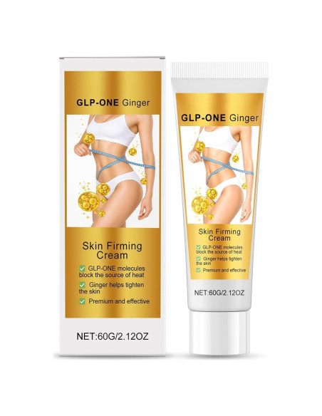 Crema Reafirmante de Jengibre Flobow 90g - Abdomen y Muslos