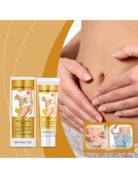 Crema Reafirmante de Jengibre Flobow 90g - Abdomen y Muslos
