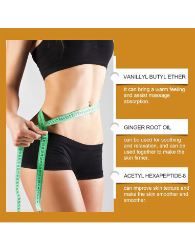 Crema Reafirmante de Jengibre Flobow 90g - Abdomen y Muslos