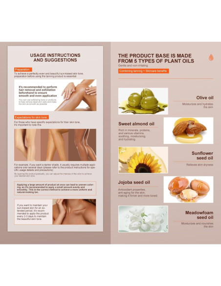 Aceite Bronceador 3-en-1 AUQUEST 50ML SPF 25 Hidratante