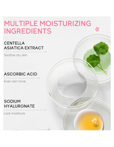 Kit de Cuidado de la Piel Sakura Blopuivo - 5 Piezas Viaje