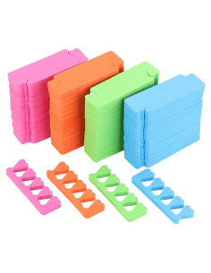 Separadores de Dedos para Pedicura Tecbeauty 120pcs Espuma
