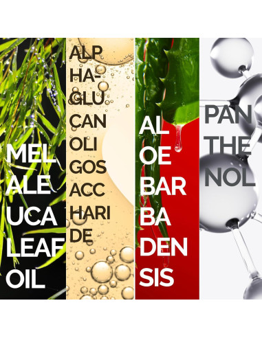 Limpiador Facial de Árbol de Té Mineaderm 400ml - Piel Grasa y Acné