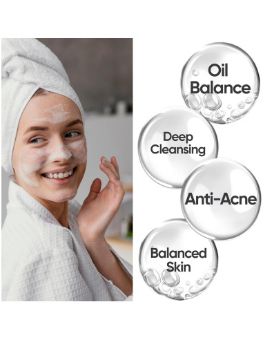 Limpiador Facial de Árbol de Té Mineaderm 400ml - Piel Grasa y Acné