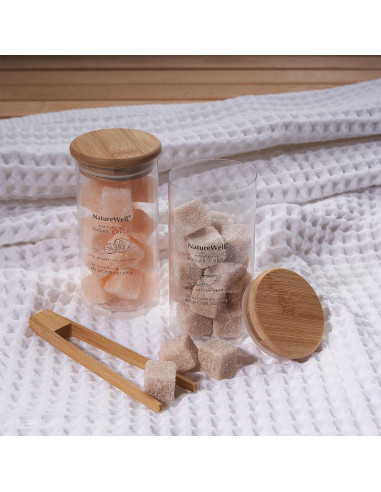 Cubos Exfoliantes NatureWell Pomelo y Café - 20 Unidades