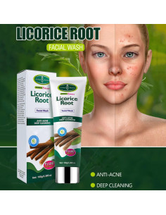 Limpiador Facial Aichun Beauty Raíz de Regaliz 100g Anti-Acné 2