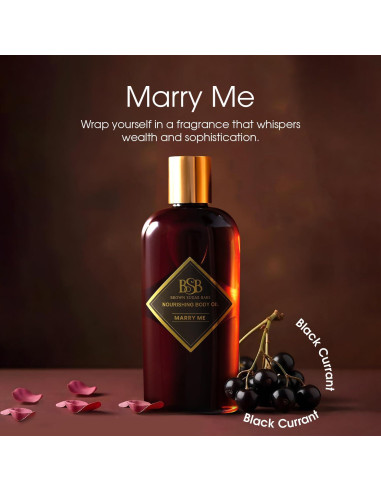 Aceite Corporal Brown Sugar Babe Marry Me 168g - Hidratante y Aromatizado