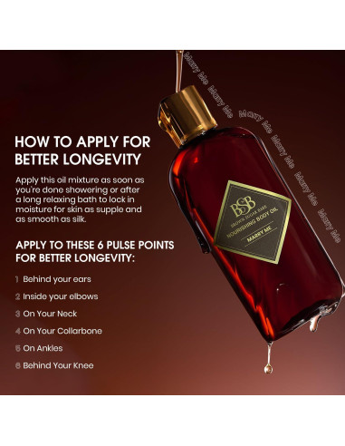 Aceite Corporal Brown Sugar Babe Marry Me 168g - Hidratante y Aromatizado