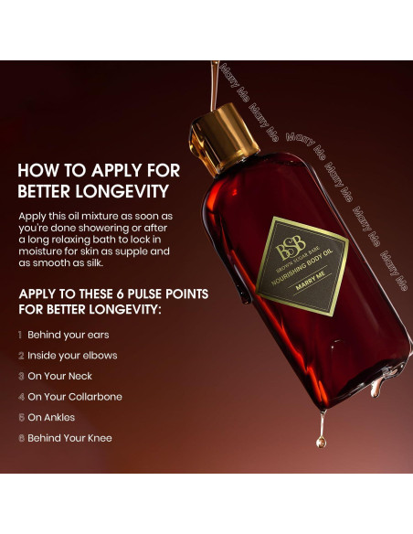 Aceite Corporal Brown Sugar Babe Marry Me 168g - Hidratante y Aromatizado