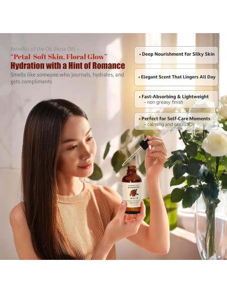 Aceite Corporal Hidratante Rosa Soothing House 118 ml