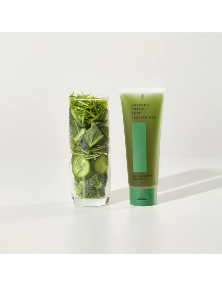 LAPALETTE Gel Exfoliante Suave 100 ml | Té Verde y Centella