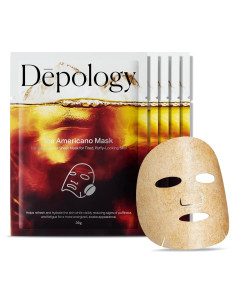Mascarilla Facial Hidrogel Depology Cafeína Niacinamida 230g