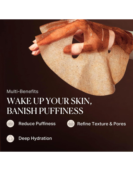 Mascarilla Facial Hidrogel Depology Cafeína Niacinamida 230g