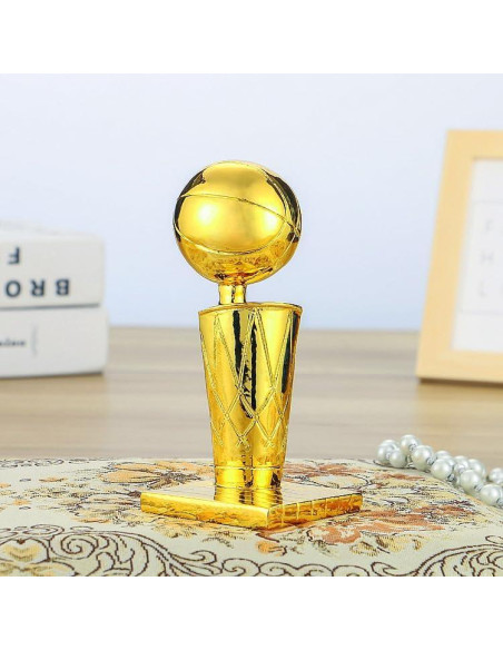 Trofeo de Baloncesto 15cm Twoorld - Resina Ecológica y Duradera