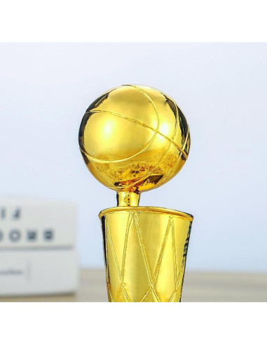 Trofeo de Baloncesto 15cm Twoorld - Resina Ecológica y Duradera