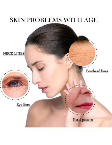 Suero Facial Orgánico 3Pcs - Aceite de Rosa Mosqueta, Ricino y Semilla Negra 30ml