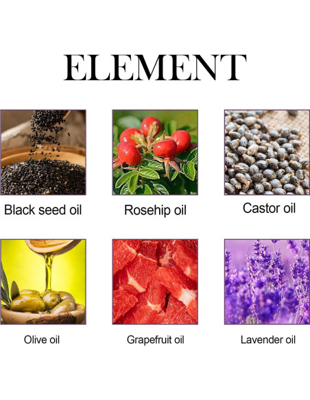 Suero Facial Orgánico 3Pcs - Aceite de Rosa Mosqueta, Ricino y Semilla Negra 30ml Suero Facial Orgánico 3Pcs - Aceite de Rosa Mosqueta, Ricino y Semilla Negra 30ml