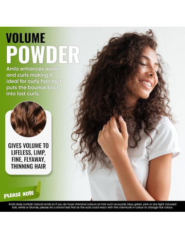 Polvo de Amla Orgánico Davis Finest 250g - Crecimiento y Brillo