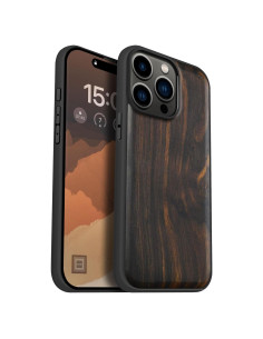 Funda de Madera Magnética Carveit para iPhone 15 Pro Max