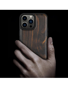 Funda de Madera Magnética Carveit para iPhone 15 Pro Max 2