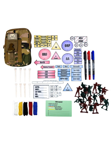 Kit de Modelo de Terreno SAMRI TMK - Piezas Plásticas Camo