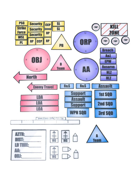 Kit de Modelo de Terreno SAMRI TMK - Piezas Plásticas Camo Kit de Modelo de Terreno SAMRI TMK - Piezas Plásticas Camo