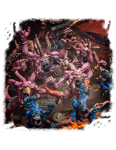 Conjunto de Miniaturas Horrores Rosas Games Workshop - 10 Piezas Conjunto de Miniaturas Horrores Rosas Games Workshop - 10 Piezas