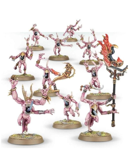 Conjunto de Miniaturas Horrores Rosas Games Workshop - 10 Piezas Conjunto de Miniaturas Horrores Rosas Games Workshop - 10 Piezas