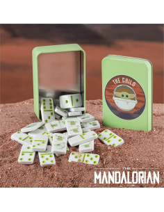Dominó Baby Yoda Paladone - 28 Fichas de The Mandalorian 2