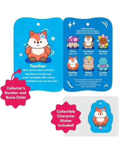 BumBumz Stranger Things 4-Pack Jazwares - Peluches Coleccionables