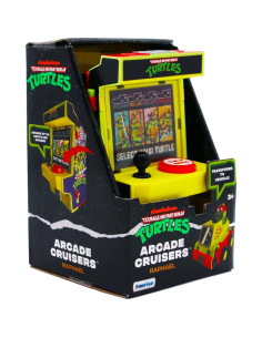 Cabina de Arcade 2-en-1 Raphael TMNT con Luces y Sonidos 2