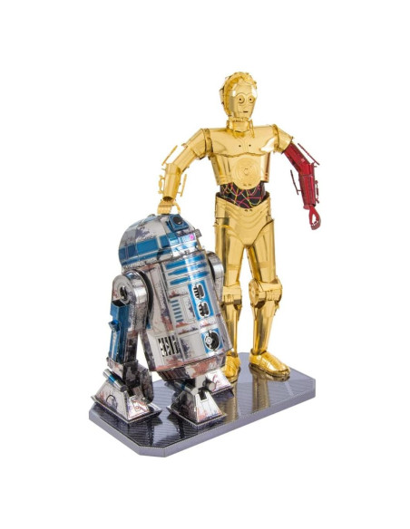 Kit de Modelo 3D Metal R2-D2 y C-3PO Fascinations Kit de Modelo 3D Metal R2-D2 y C-3PO Fascinations