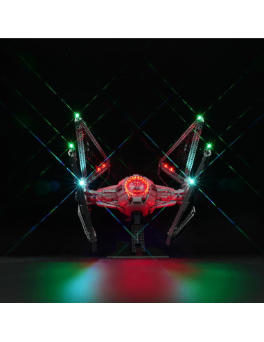 Kit de Iluminación LED DALDED para Lego TIE Interceptor 75382
