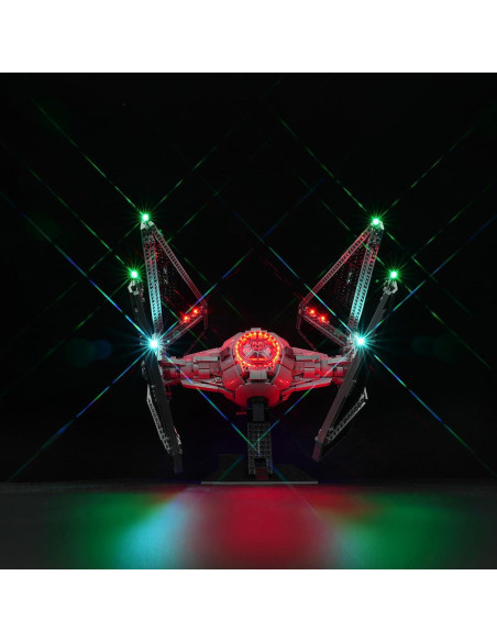 Kit de Iluminación LED DALDED para Lego TIE Interceptor 75382