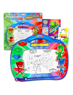Bloc de Dibujo Magnético PJ Masks con Stickers y Stylus