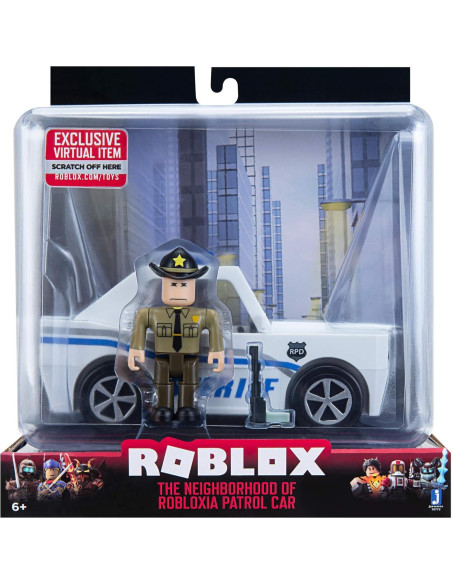 Vehículo Patrulla del Vecindario Roblox - Figura Sheriff 10772