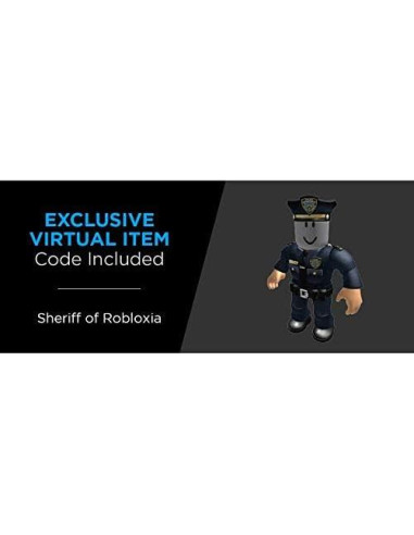Vehículo Patrulla del Vecindario Roblox - Figura Sheriff 10772